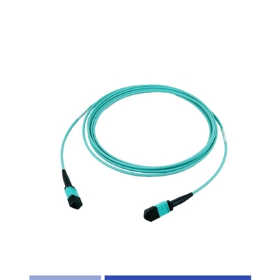 Αγορά 12 ίνες Plenum MTP Patch Cord Multimode OM3 Γυναίκα 3m Τύπος Β σε απευθείας σύνδεση κατασκευή