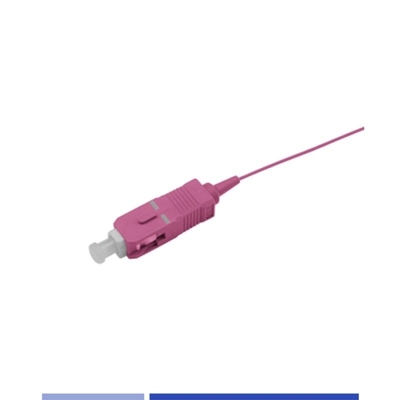 Αγορά Αδιάβροχο SC UPC Multimode OM4 SC Pigtail 125um LSZH 1m Pigtail σε απευθείας σύνδεση κατασκευή