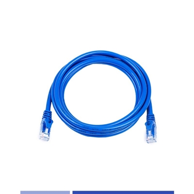 Αγορά 1m PVC Jacket Cat 6a Patch Cables UTP Stranded Copper Blue Προσαρμοσμένο μήκος σε απευθείας σύνδεση κατασκευή