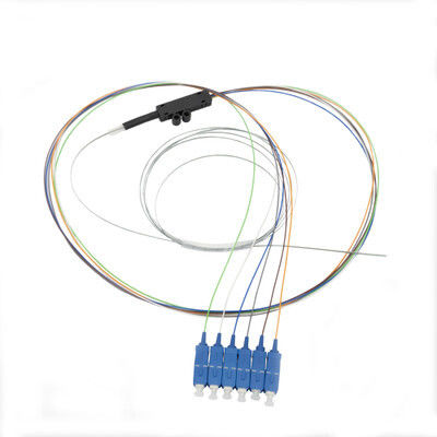 Αγορά 6 Φυτικές ίνες SC/UPC Φυτικές ίνες Ribbon Pigtail Singlemode LSZH 1m σε απευθείας σύνδεση κατασκευή