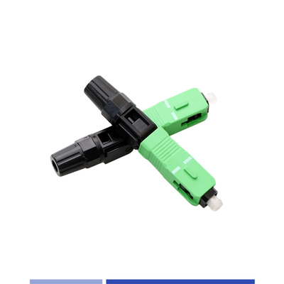 Αγορά SC APC Fiber Quick Connector Μονότροπος Αδιάβροχη αντοχή στην φθορά σε απευθείας σύνδεση κατασκευή
