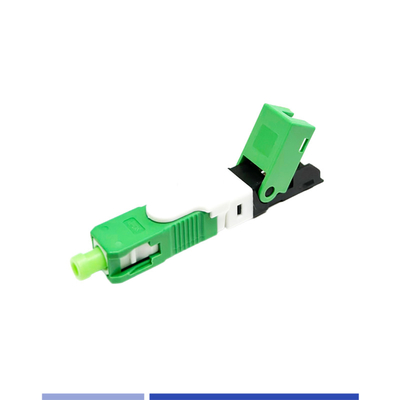 Αγορά SC APC Single Mode Fiber Fast Connector υψηλής ακρίβειας για λύση FTTH σε απευθείας σύνδεση κατασκευή