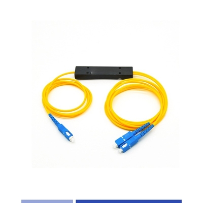 Αγορά Μονάδα ABS 1x2 PLC Splitter SC UPC Μονότροπος 2,0 mm Fiber Beam Splitter σε απευθείας σύνδεση κατασκευή