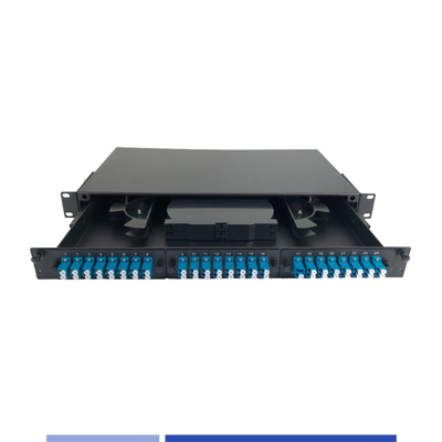 Αγορά Πίνακας ελαστικών οπτικών ινών 1U 24 Port LC Duplex 19 