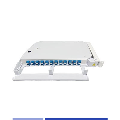 Αγορά 12 Port 24 Fiber Patch Panel Rotary ABS πλαστικό 19 
