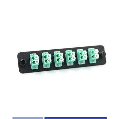 Αγορά 6 Port Duplex LC Fiber Adapter Panel Υψηλής ακρίβειας εξωτερικό πίνακα επικάλυψης ινών σε απευθείας σύνδεση κατασκευή