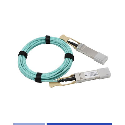 Αγορά 100G AOC ενεργό οπτικό καλώδιο QSFP28 έως QSFP28 OM4 καλώδιο 3m LSZH Jacket σε απευθείας σύνδεση κατασκευή