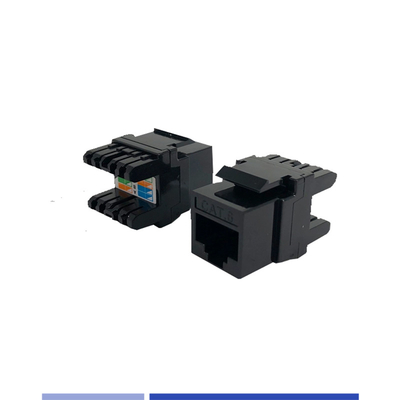 Αγορά GoreLink Cat6 Keystone Jack 180 μοίρες Μαύρο Δίκτυο Τηλεπικοινωνιακά εξαρτήματα σε απευθείας σύνδεση κατασκευή