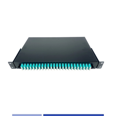 Αγορά 1U 96 πυρήνας Fiber Optic patch panel LC Quad port 19 