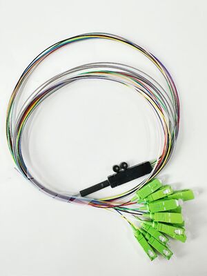 Αγορά Καλώδιο οπτικής ίνας 12 πυρήνων SC/APC Singlemode Ribbon OS2 9/125 για FTTH σε απευθείας σύνδεση κατασκευή