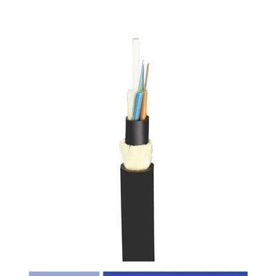 24 πυρήνες καλώδιο οπτικών ινών ADSS Single-mode OS2 Double Jacket Span