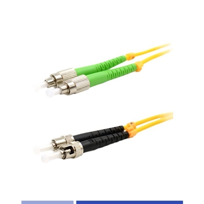 ST/UPC προς ST/APC Μονότυπο ινώδες καλώδιο διπλού τύπου LSZH 3m 2,0mm Υψηλής ποιότητας