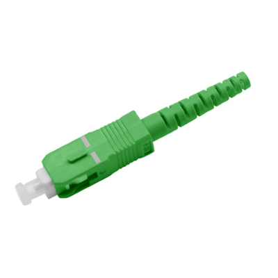 Μονότροπος SC APC Οπτική ίνα Σύνδεσμος Simplex 2.0mm μπότα