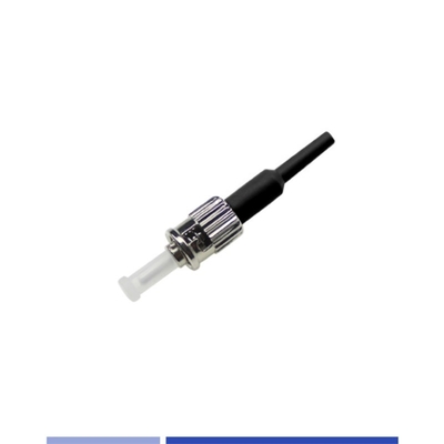Μονότροπος ST UPC Σύνδεσμος οπτικών ινών Simplex 0,9mm μπότα Μαύρο