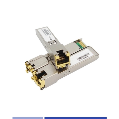 10GBASE-T 10G μεταλλικός δέκτης δέκτη RJ45 30m SFP Ethernet Module Corrosion Proof