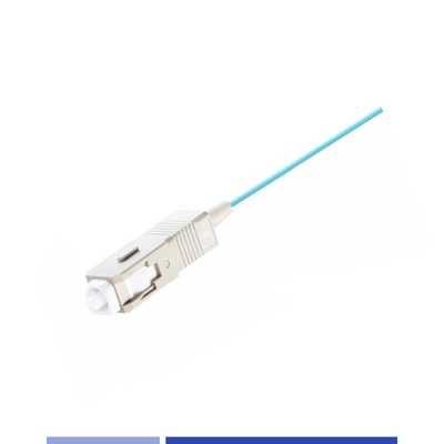 Εύκολη εγκατάσταση Φυτικά οπτικά Pigtail SC UPC 50um LSZH Jacket Pigtail Fiber Multimode