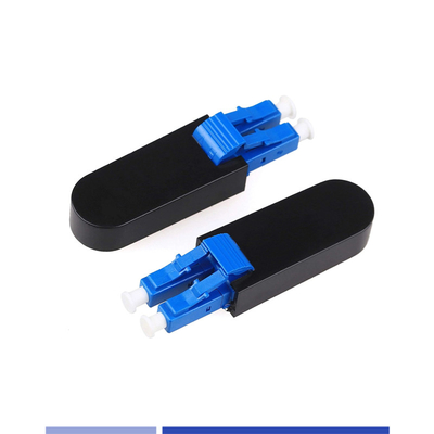 Simplex LC UPC Μονότροπος Δοχτυλικός προσαρμογός ινών οπτικής Ανερόστερος συνδετής ινών LC